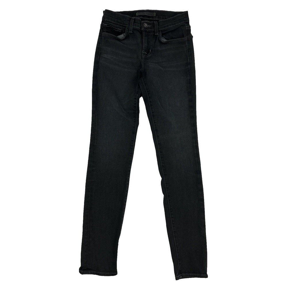 J BRAND Gray Dare Skinny Leg‎ Cotton Elastane Jeans Womens 25X28